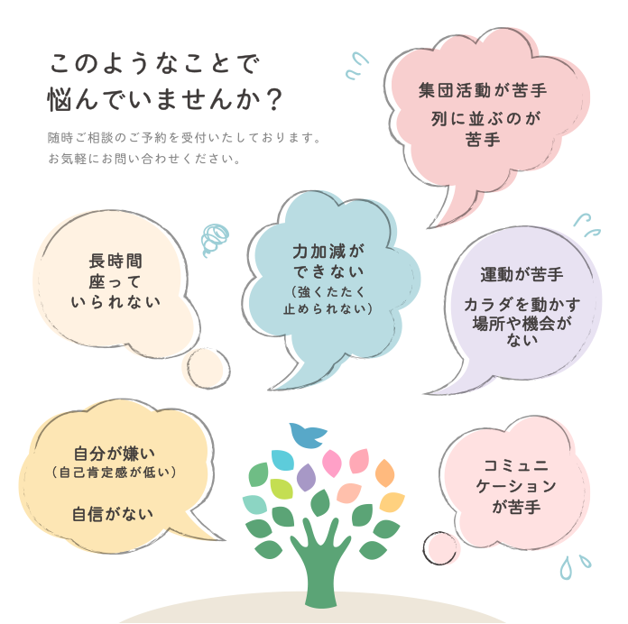 このようなことで悩んでいませんか？